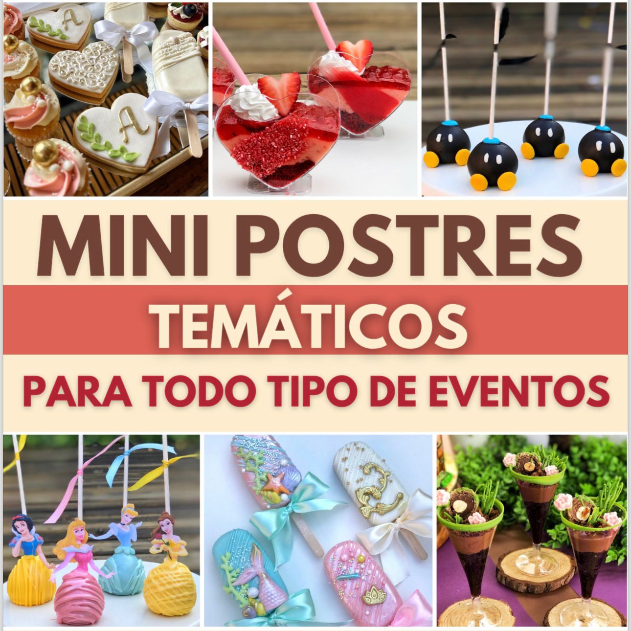 Master en Mini Postres Temáticos para todo tipo de Eventos