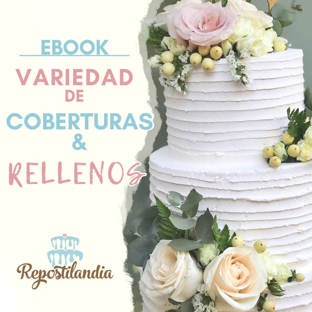 Ebook - Variedad de Coberturas y Rellenos para Tortas y postres