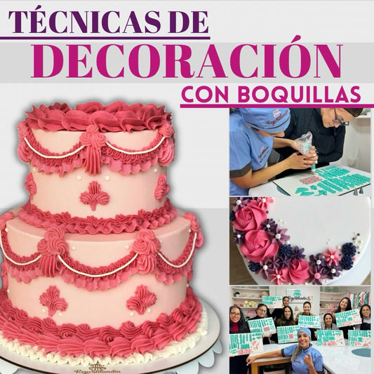 Técnicas de Decoración con Boquillas (Presencial)