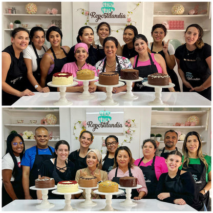 Tortas y Coberturas clásicas para emprender (Presencial) SÁBADO 05 DE SEPTIEMBRE 10:00AM