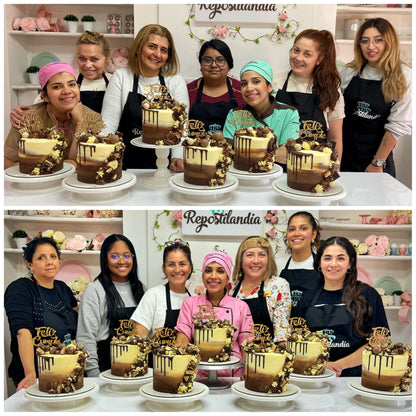 Decoración Básica de Tortas con Buttercream (Presencial) SÁBADO 05 DE DICIEMBRE 9:30AM