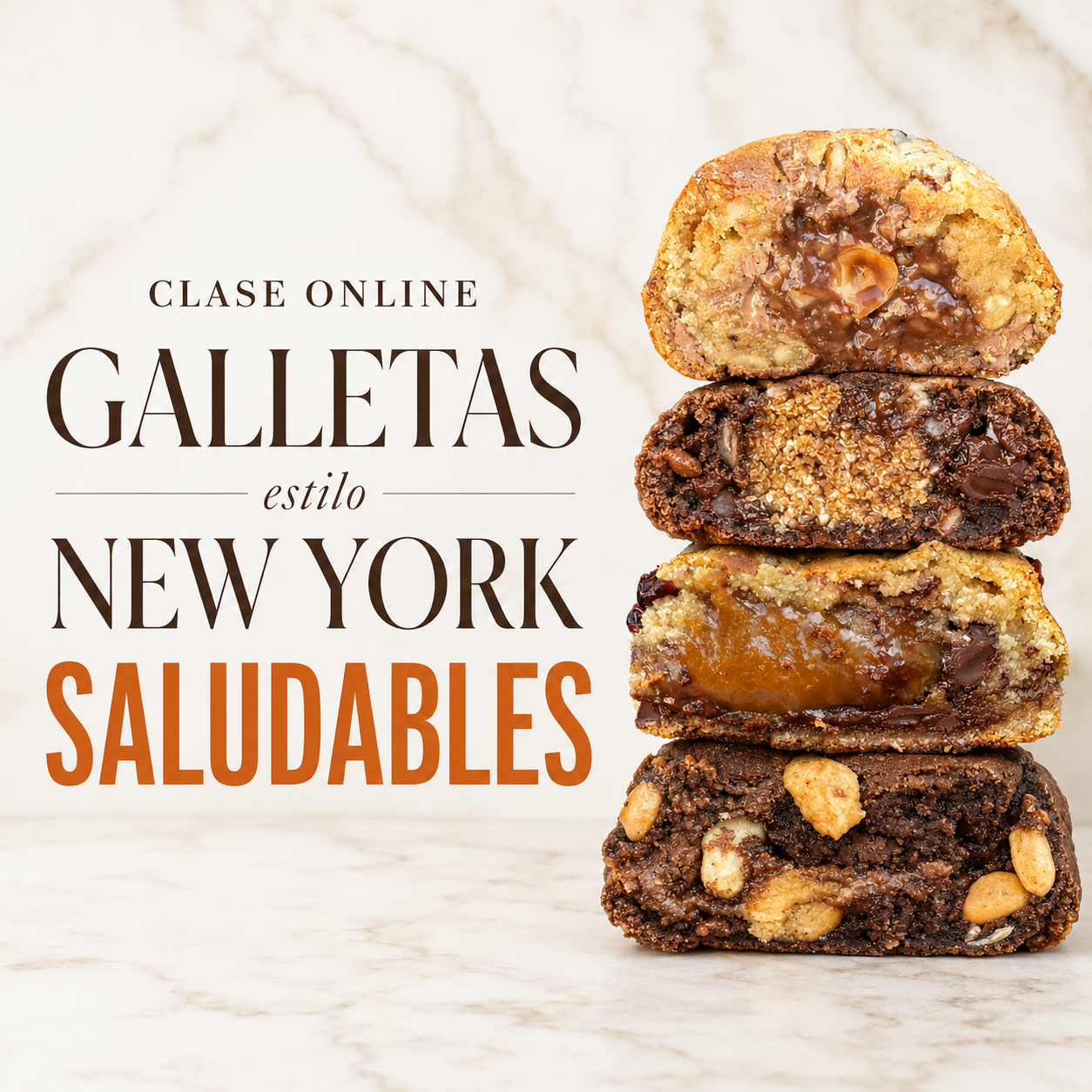 Galletas Estilo New York Saludables y Tradicionales Sabores Especiales