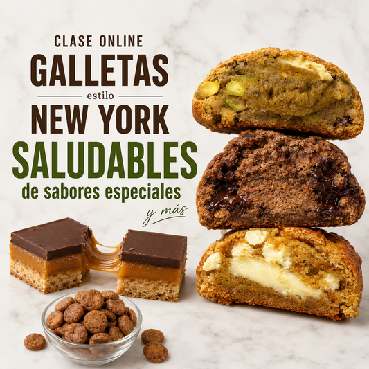 GALLETAS NEW YORK SALUDABLES DE SABORES ESPECIALES Y MÁS
