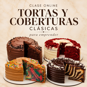 Curso de Tortas y Coberturas Básicas para emprender