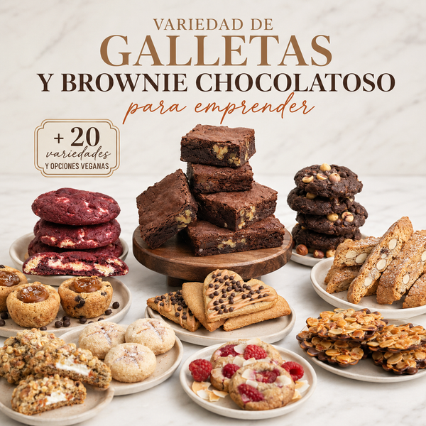 Master en Galletas y Brownie chocolatoso para emprender
