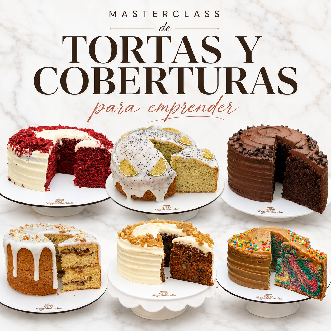 MASTERCLASS DE TORTAS (2 clases de horneados)