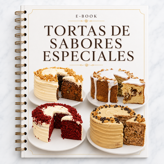 Ebook - Tortas de sabores especiales para emprender