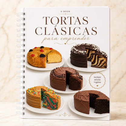 Ebook - Tortas básicas para emprender