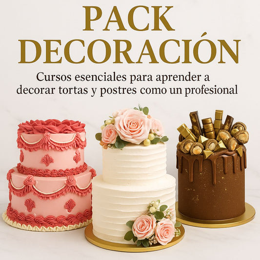 PACK DECORACIÓN DE TORTAS