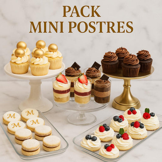 PACK MINI POSTRES PARA EVENTOS