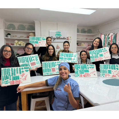 Técnicas de Decoración con Boquillas (Presencial)  SABADO 12 DE SEPTIEMBRE 10:00AM