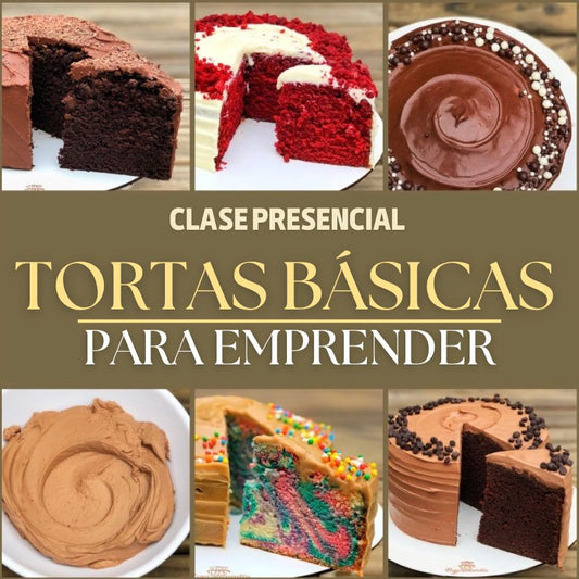 Tortas y Coberturas Básicas para emprender (Presencial)