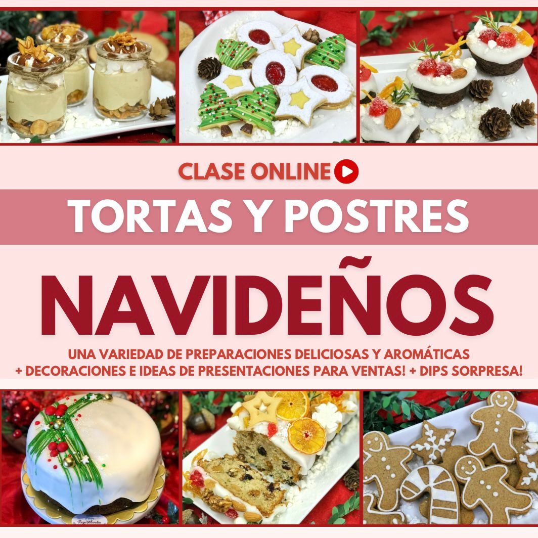 Tortas y Postres para la temporada navideña